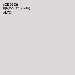 #DED8D8 - Alto Color Image