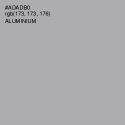 #ADADB0 - Aluminium Color Image