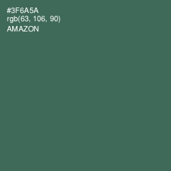 #3F6A5A - Amazon Color Image