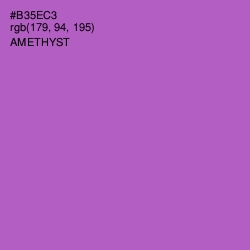 #B35EC3 - Amethyst Color Image
