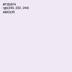 #F0E8F4 - Amour Color Image