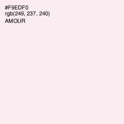 #F9EDF0 - Amour Color Image