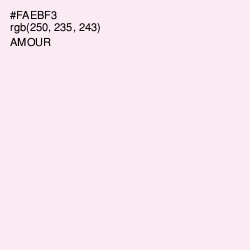 #FAEBF3 - Amour Color Image