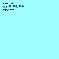 #9EFDFE - Anakiwa Color Image