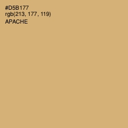 #D5B177 - Apache Color Image