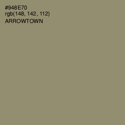 #948E70 - Arrowtown Color Image