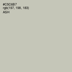 #C5C6B7 - Ash Color Image