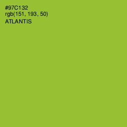 #97C132 - Atlantis Color Image