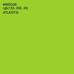 #99D02B - Atlantis Color Image