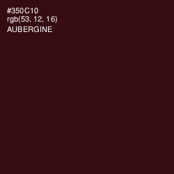 #350C10 - Aubergine Color Image
