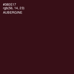 #380E17 - Aubergine Color Image