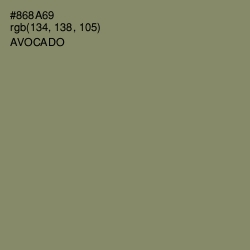 #868A69 - Avocado Color Image