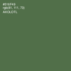 #516F49 - Axolotl Color Image