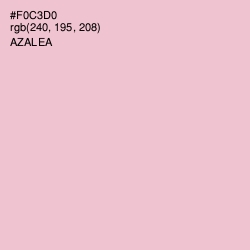 #F0C3D0 - Azalea Color Image