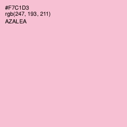 #F7C1D3 - Azalea Color Image
