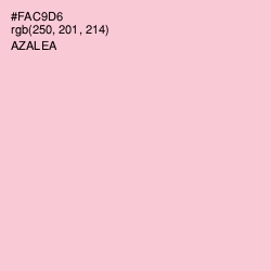 #FAC9D6 - Azalea Color Image