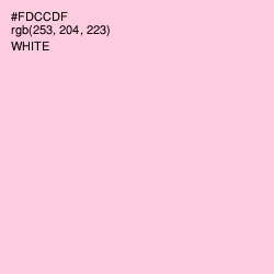 #FDCCDF - Azalea Color Image