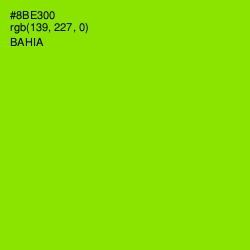 #8BE300 - Bahia Color Image