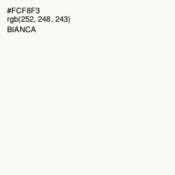 #FCF8F3 - Bianca Color Image