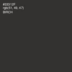#33312F - Birch Color Image