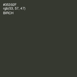 #35392F - Birch Color Image
