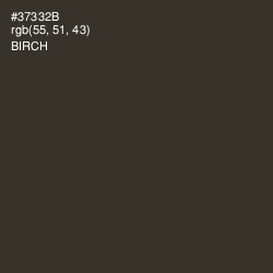 #37332B - Birch Color Image