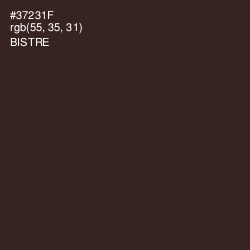 #37231F - Bistre Color Image