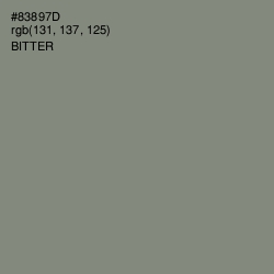 #83897D - Bitter Color Image