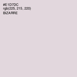 #E1D7DC - Bizarre Color Image