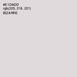 #E1DADD - Bizarre Color Image