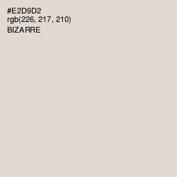 #E2D9D2 - Bizarre Color Image