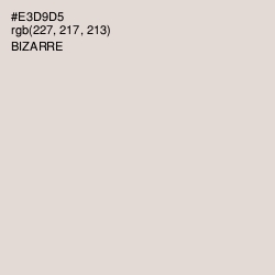#E3D9D5 - Bizarre Color Image