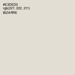 #E3DED3 - Bizarre Color Image