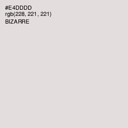 #E4DDDD - Bizarre Color Image