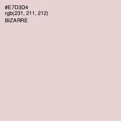 #E7D3D4 - Bizarre Color Image