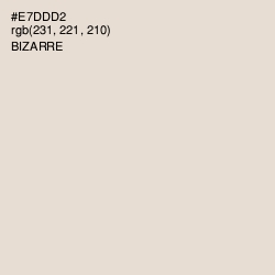 #E7DDD2 - Bizarre Color Image