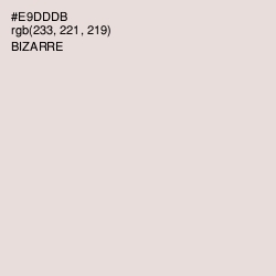 #E9DDDB - Bizarre Color Image