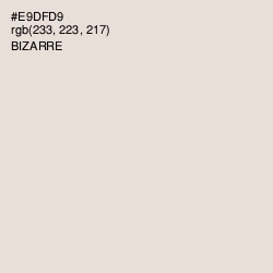 #E9DFD9 - Bizarre Color Image