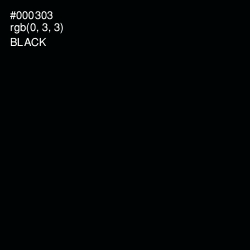 #000303 - Black Color Image