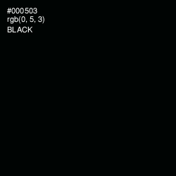 #000503 - Black Color Image