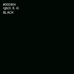 #000804 - Black Color Image