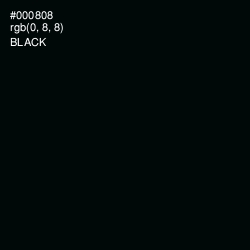 #000808 - Black Color Image
