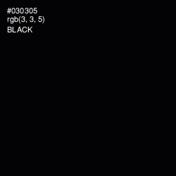 #030305 - Black Color Image