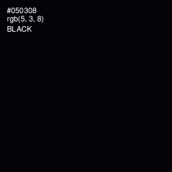 #050308 - Black Color Image