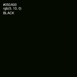#050A00 - Black Color Image