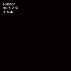 #060000 - Black Color Image