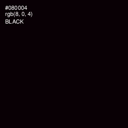 #080004 - Black Color Image