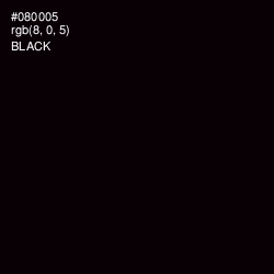 #080005 - Black Color Image