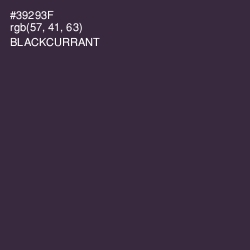 #39293F - Blackcurrant Color Image