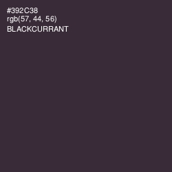 #392C38 - Blackcurrant Color Image